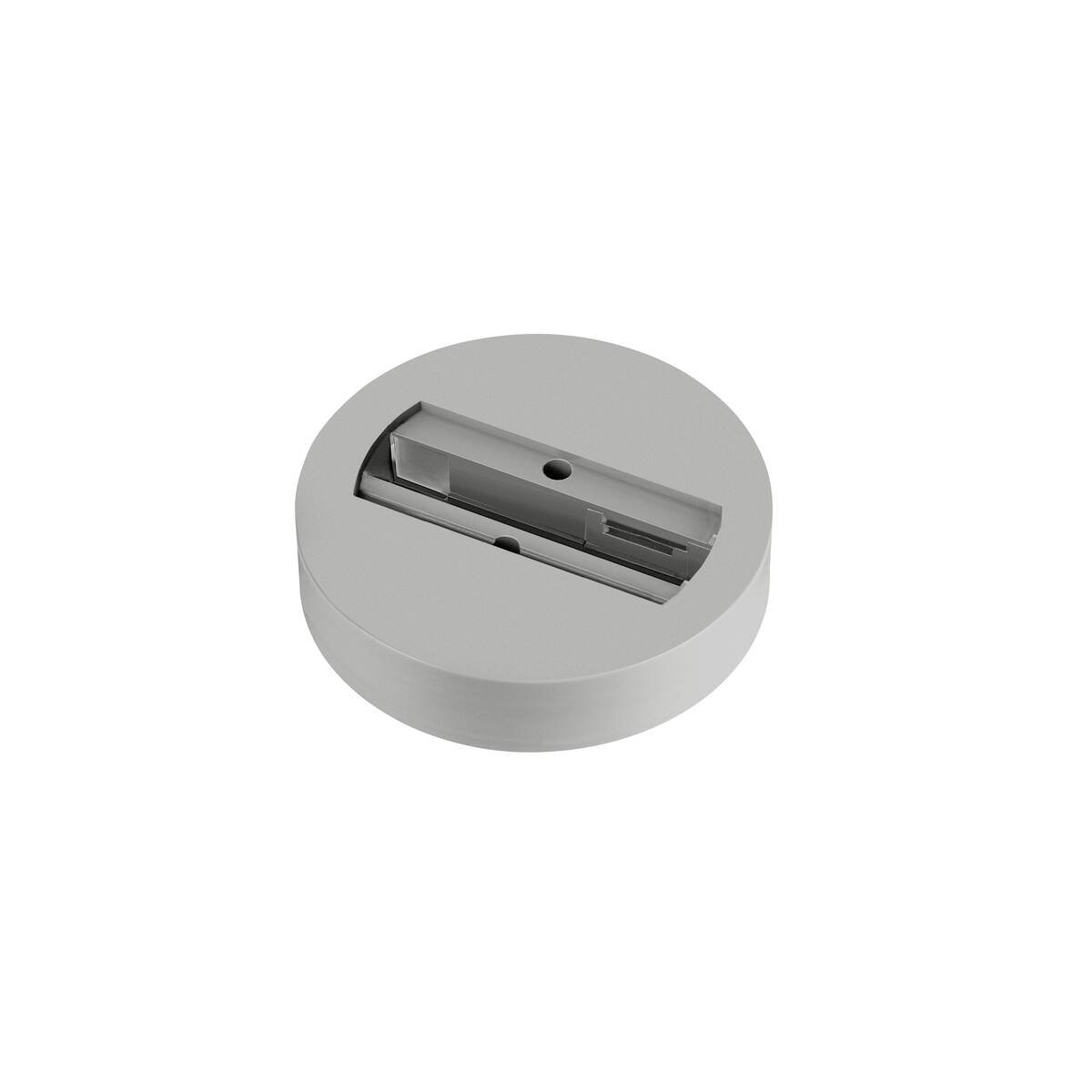 SLV 1007928 Deckenrosette f�r 1-Phasen-Adapter Deckenrosette grau