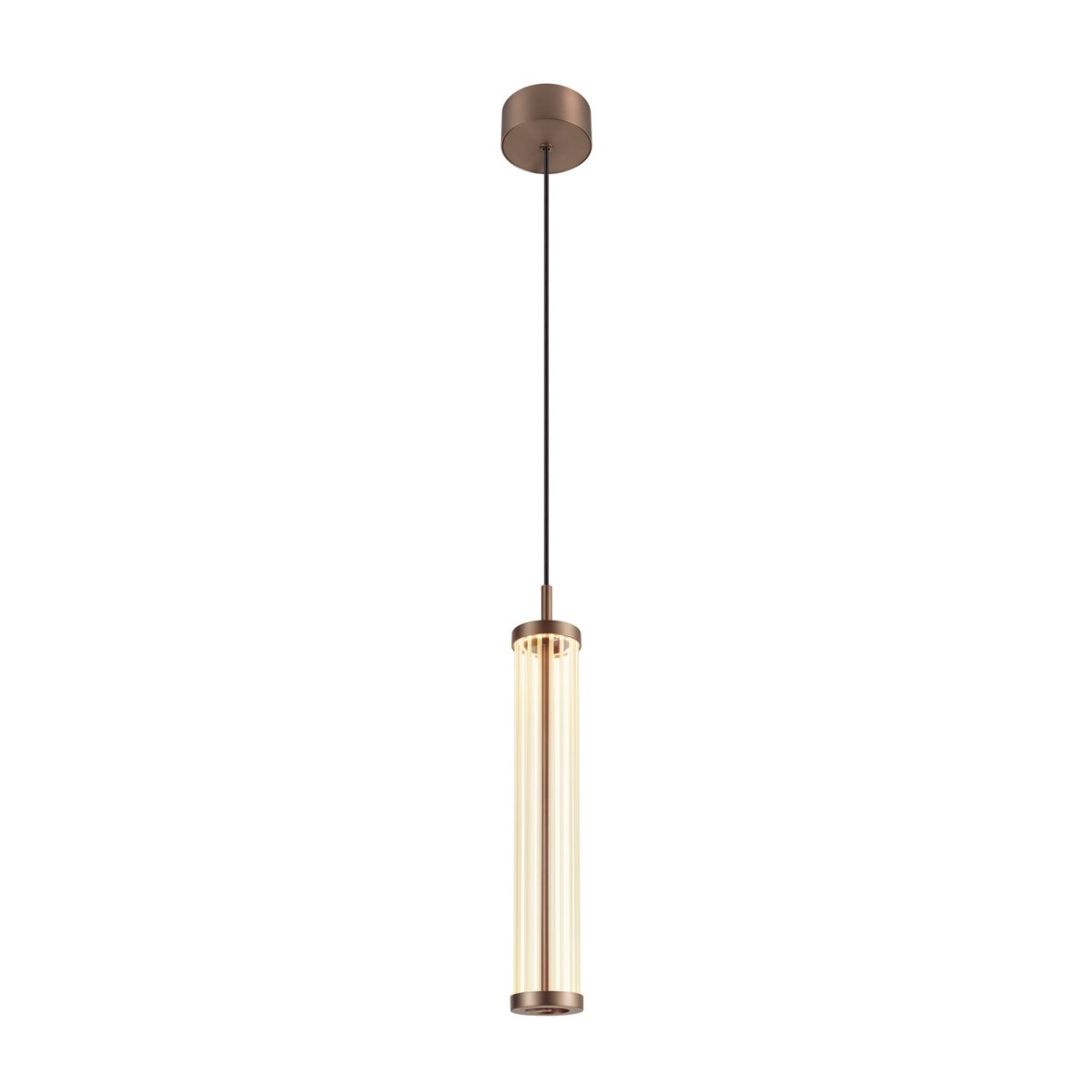 SLV 1008034 QUIMERA Pendelleuchte 2700-3000K Phase dunkel kupfer