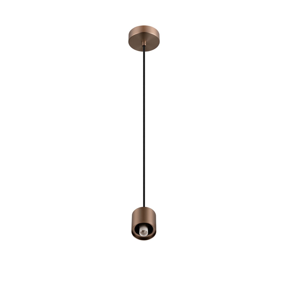 SLV 1008118 VARYT Pendelleuchte kupfer ohne Glas E14