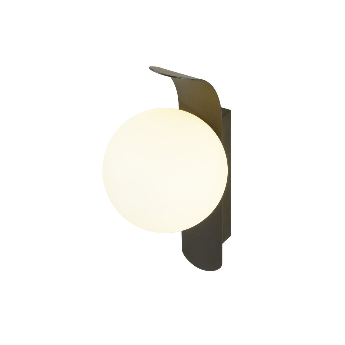 SLV 1008124 SUN Wandlampe rund G9 schwarz