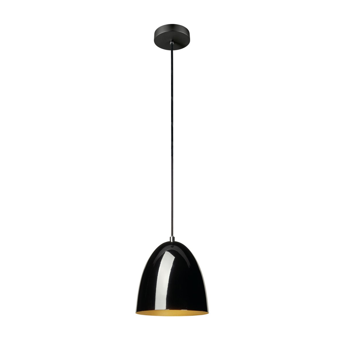 SLV 1008129 PARA CONE 20 Pendelleuchte schwarz gold E27