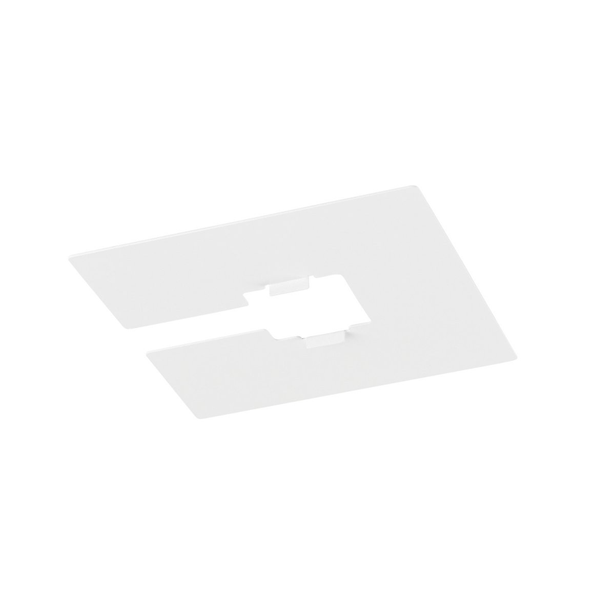 SLV 1008148 1-Phasen System Abdeckung  quadratisch 10x10cm wei�