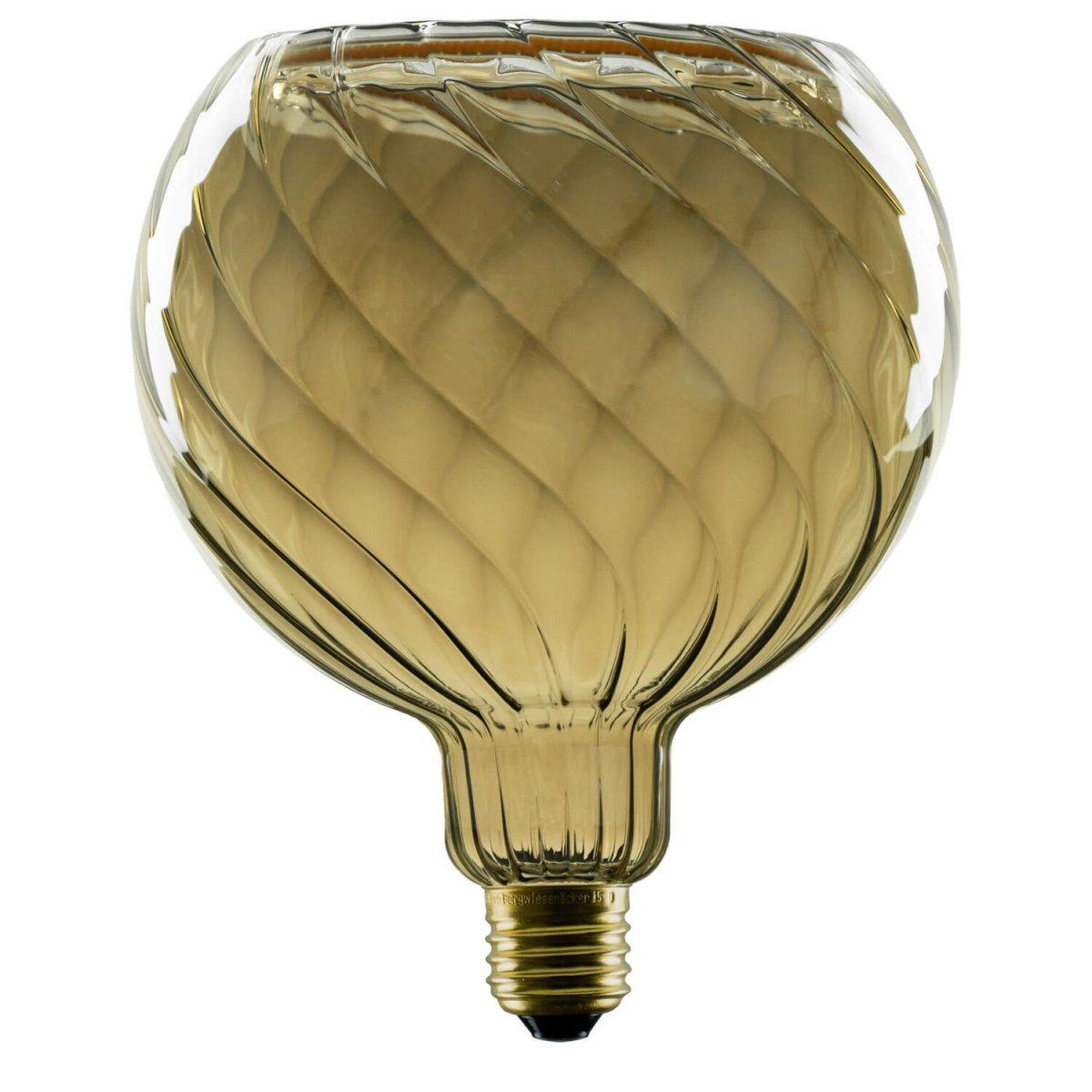 SLV 1008151 LED Floating Globe 150 twisted smokey grey E27 PHASE 230lm 1900K