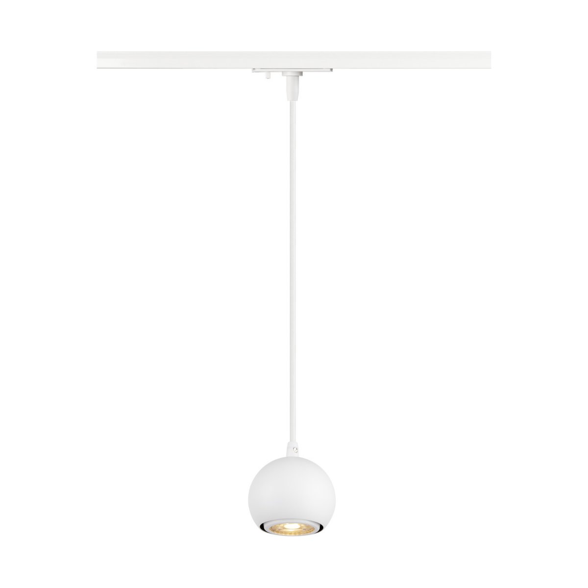 SLV 1008169 LIGHT EYE� 90 1-Phasen Pendelleuchte GU10 max. 6W matt wei�