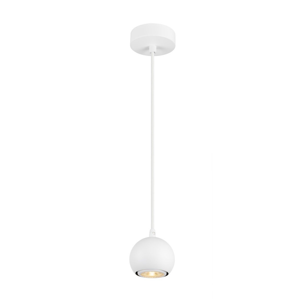 SLV 1008173 LIGHT EYE� 90 Pendelleuchte matt wei� GU10