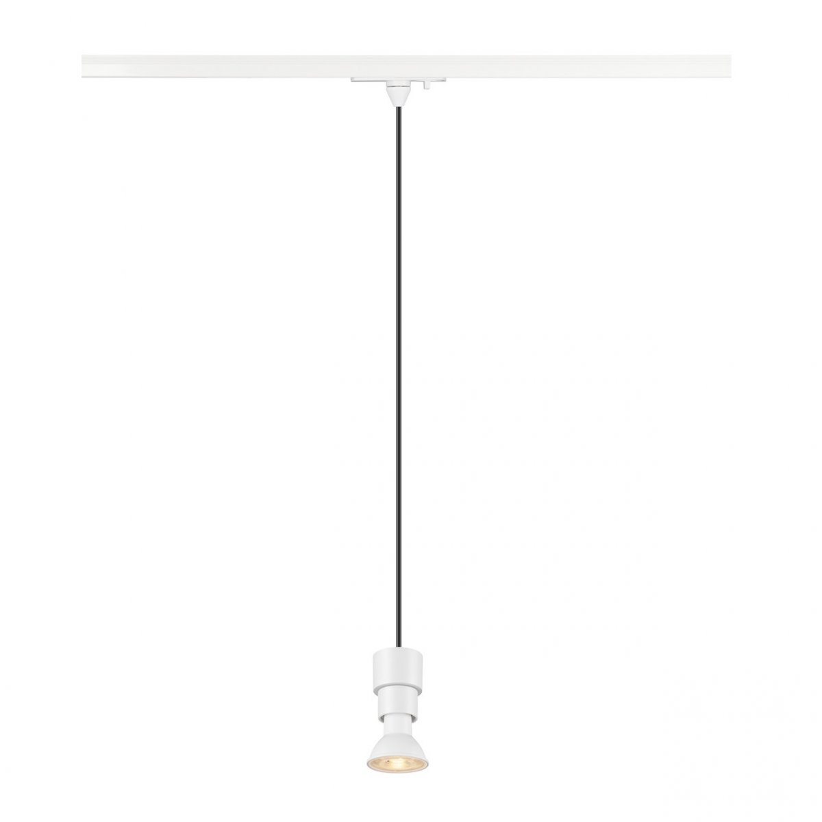 SLV 1008208 PURI 2.0 Basic 1-Phasen Pendelleuchte ohne Schirm GU10 max. 6W wei�