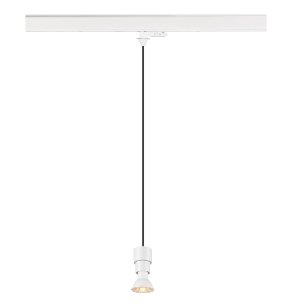SLV 1008211 PURI 2.0 Basic 3-Phasen Pendelleuchte ohne Schirm GU10 max. 6W wei�
