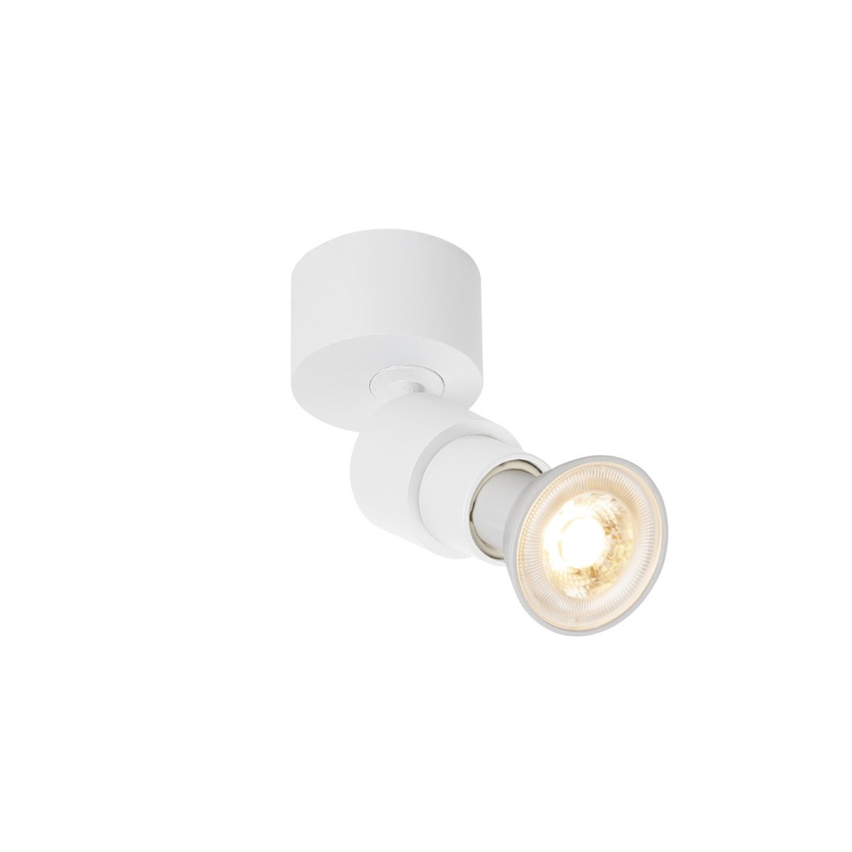 SLV 1008228 PURI 2.0 Basic Wand- und Deckenleuchte 1-flammig ohne Schirm wei� GU10