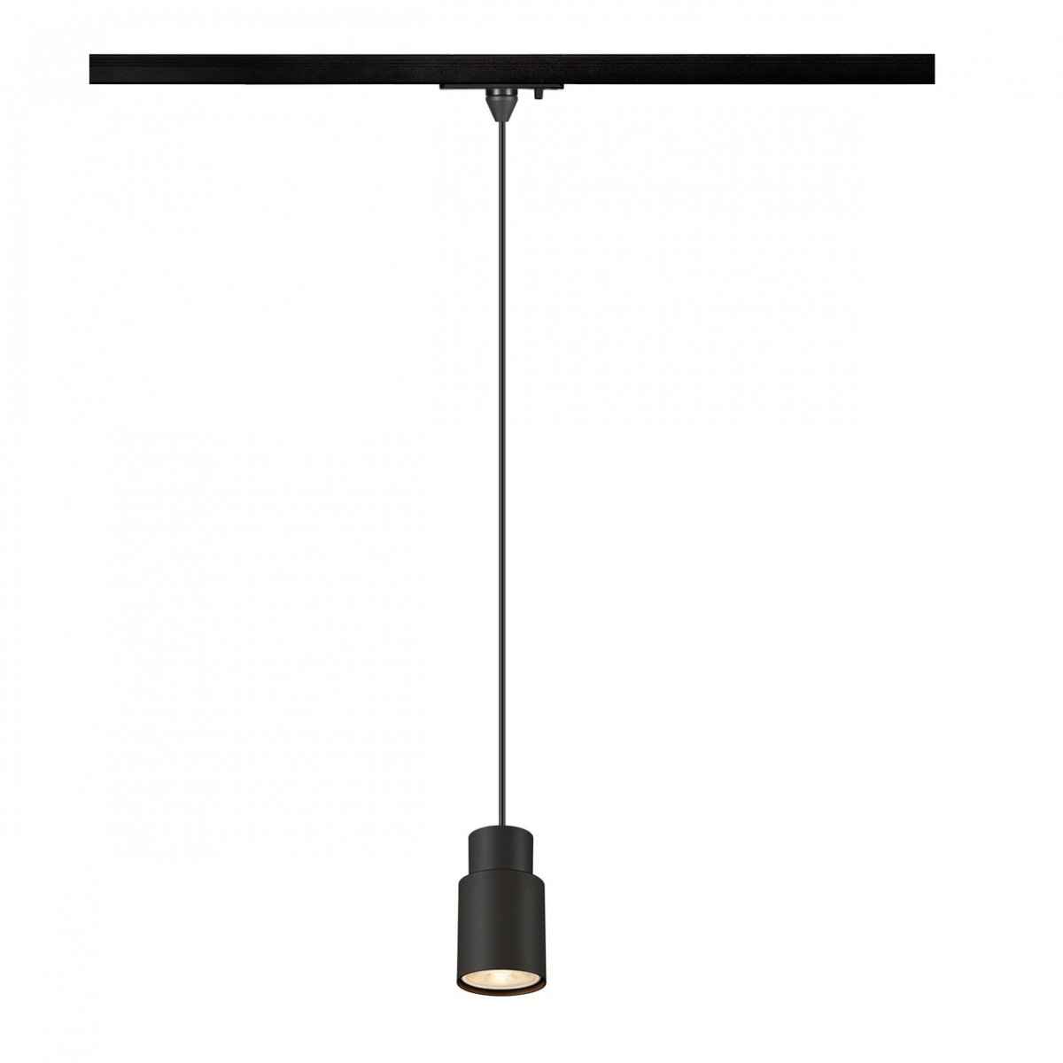 SLV 1008254 PURI 2.0 Tube 1-Phasen Pendelleuchte GU10 max. 6W schwarz