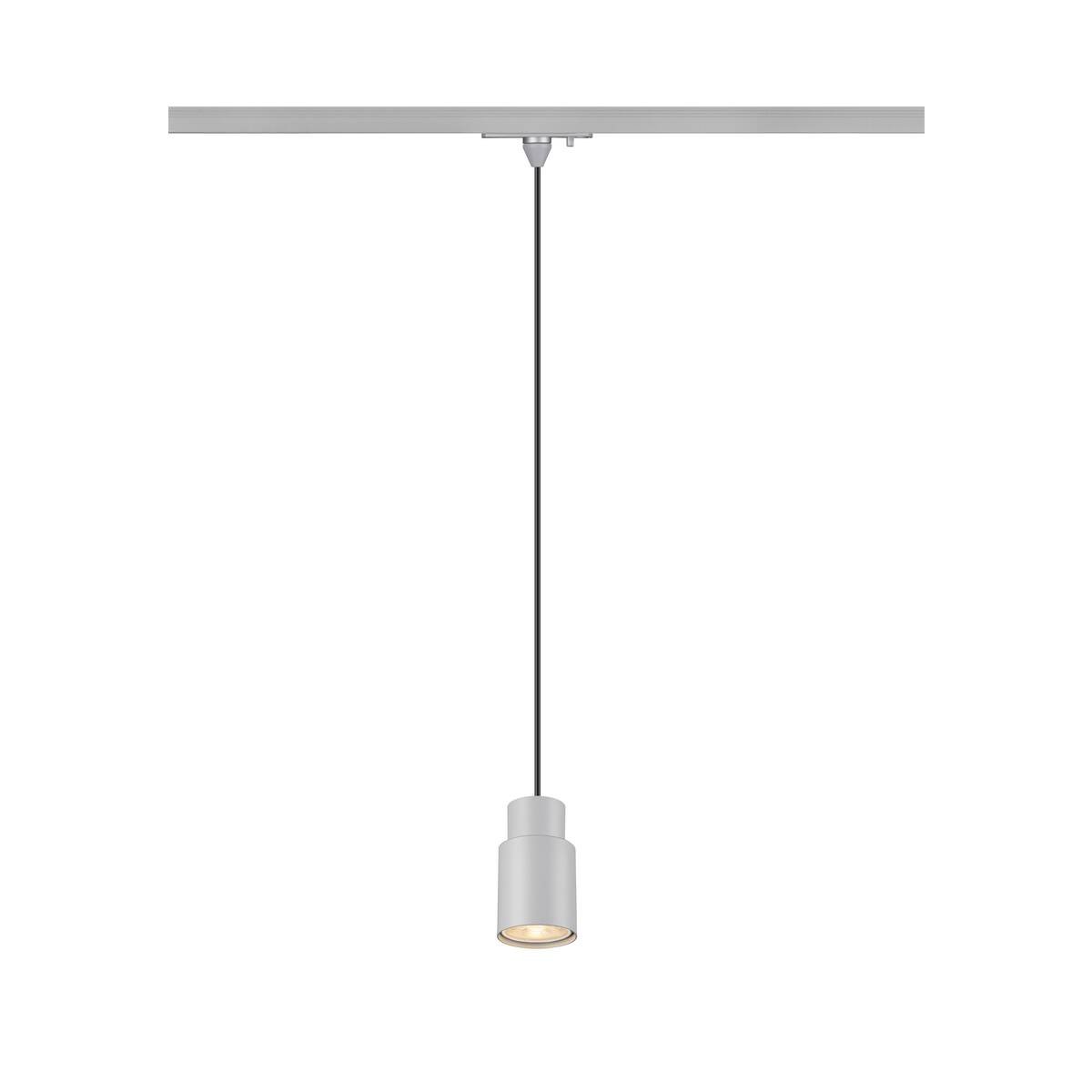 SLV 1008257 PURI 2.0 Tube 1-Phasen Pendelleuchte GU10 max. 6W grau