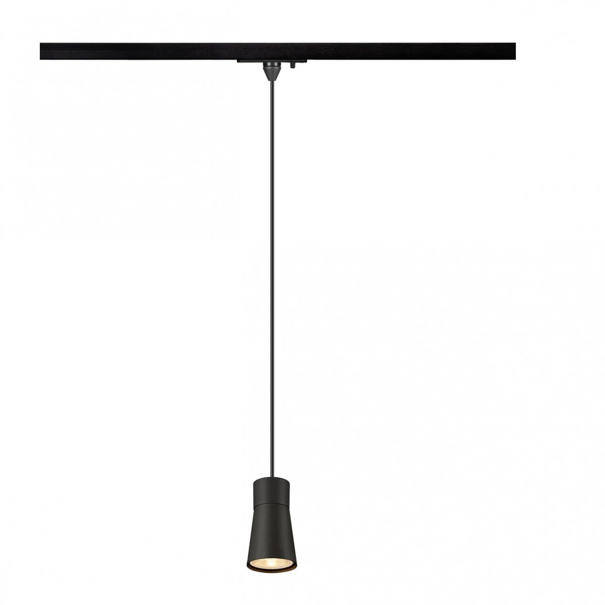 SLV 1008258 PURI 2.0 Cone 1-Phasen Pendelleuchte GU10 max. 6W schwarz