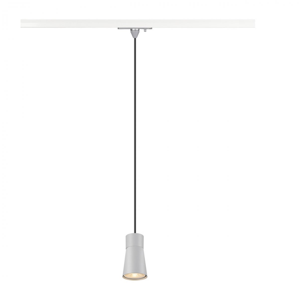 SLV 1008261 PURI 2.0 Cone 1-Phasen Pendelleuchte GU10 max. 6W grau
