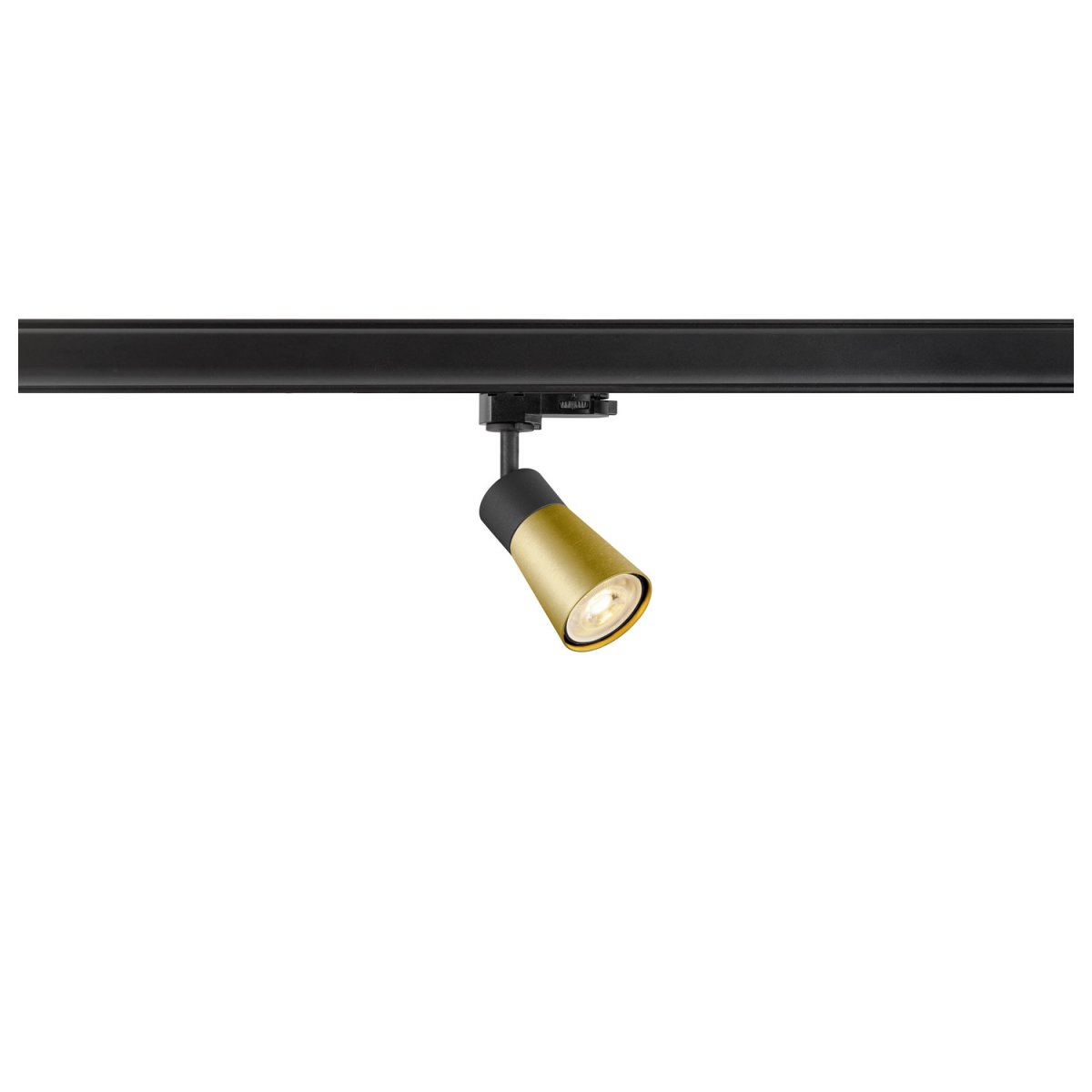 SLV 1008270 PURI 2.0 Cone 3-Phasen Spot GU10 max. 6W gold schwarz