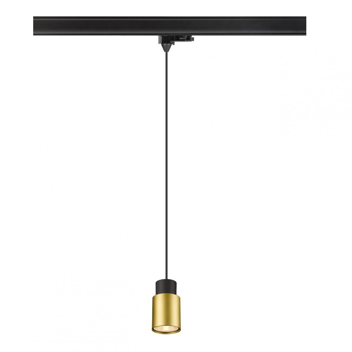 SLV 1008276 PURI 2.0 Tube 3-Phasen Pendelleuchte GU10 max. 6W gold schwarz