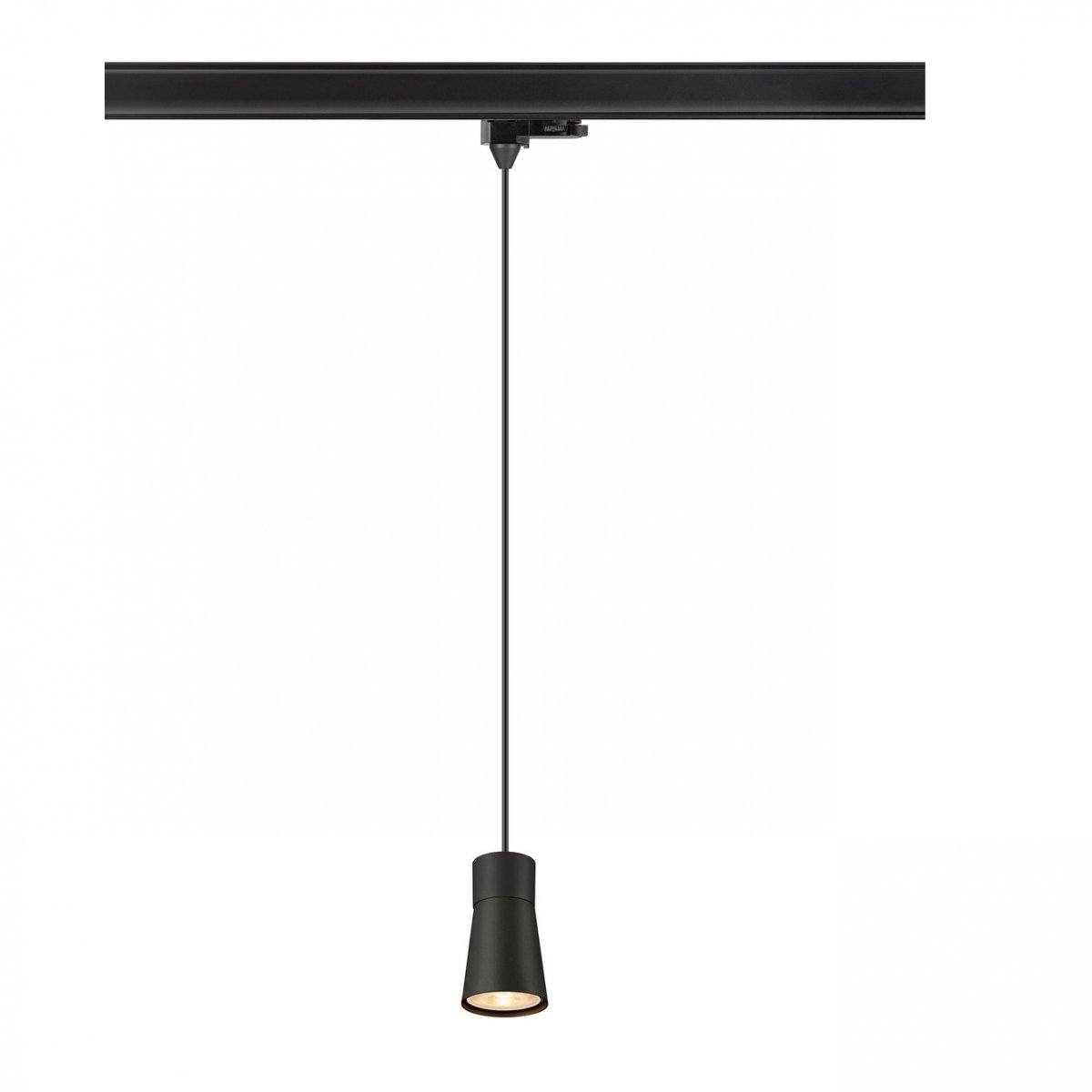 SLV 1008278 PURI 2.0 Cone 3-Phasen Pendelleuchte GU10 max. 6W schwarz