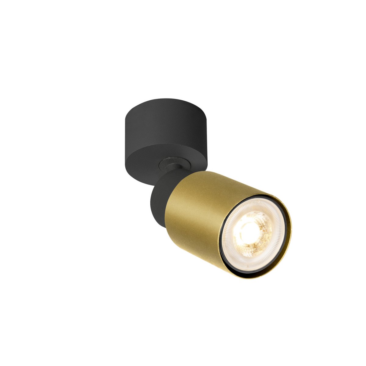 SLV 1008285 PURI 2.0 Tube Wand- und Deckenleuchte 1-flammig gold schwarz GU10