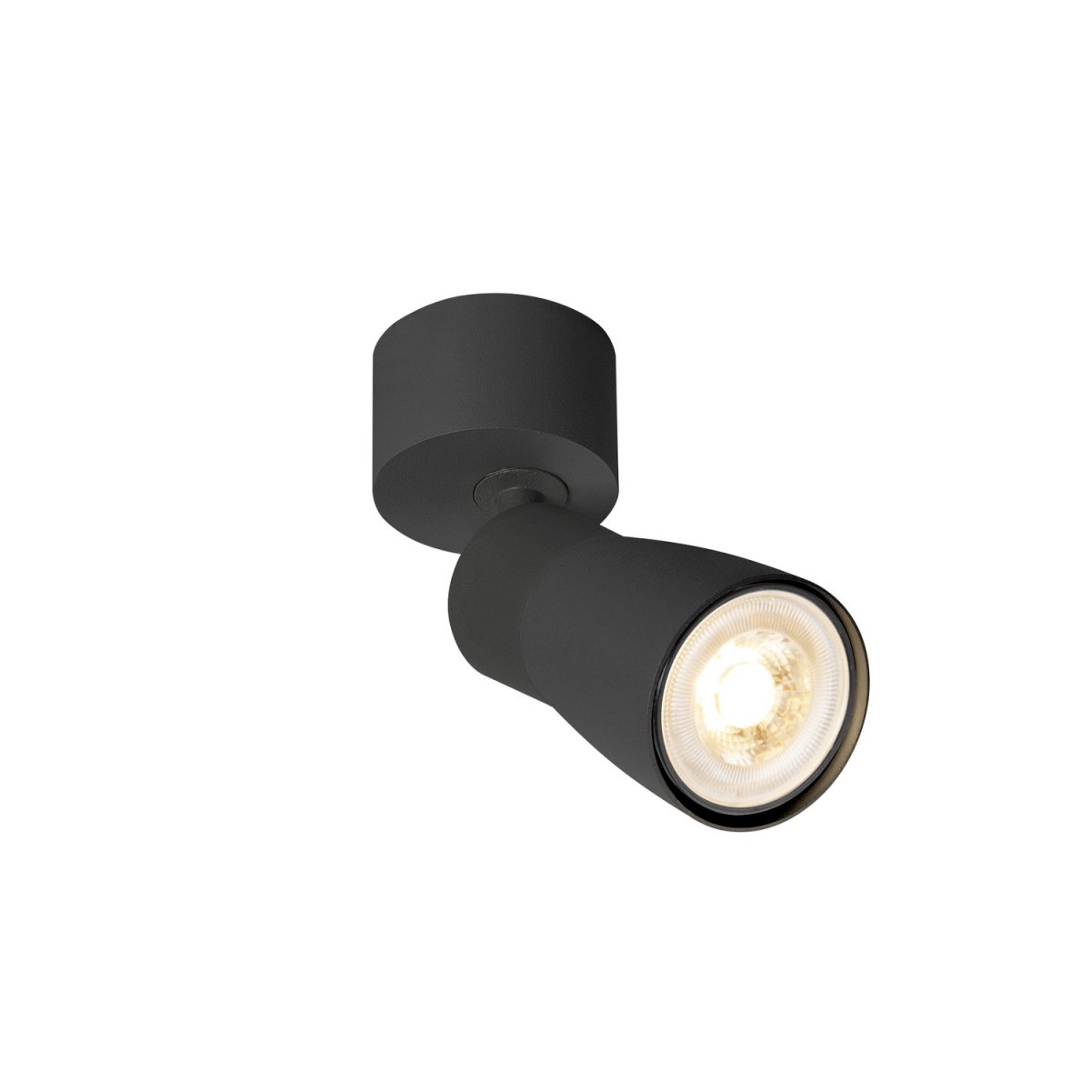 SLV 1008292 PURI 2.0 Dome Wand- und Deckenleuchte 1-flammig schwarz GU10