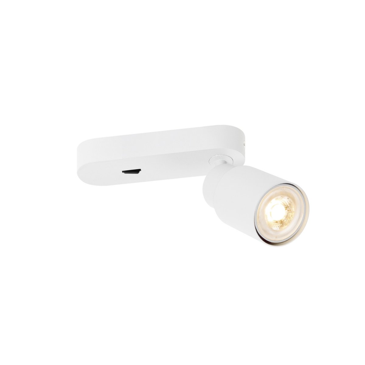 SLV 1008298 PURI 2.0 Tube Wand- und Deckenleuchte Schalter wei� GU10