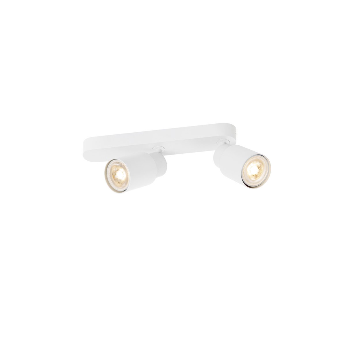 SLV 1008310 PURI 2.0 Tube Wand- und Deckenleuchte 2-flammig wei� GU10