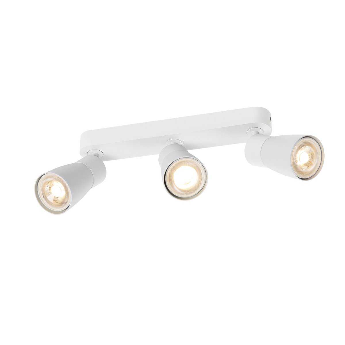 SLV 1008330 PURI 2.0 Dome Wand- und Deckenleuchte long 3-flammig wei� GU10