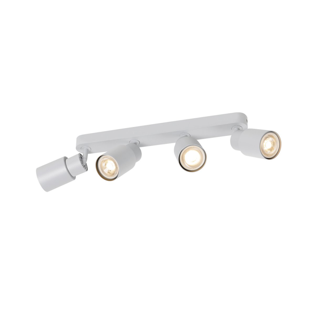 SLV 1008347 PURI 2.0 Tube Wand- und Deckenleuchte long 4-flammig grau GU10