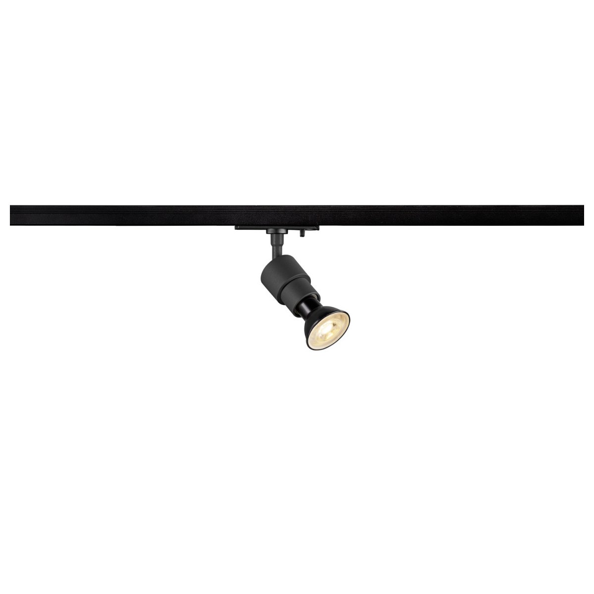 SLV 1008356 PURI 2.0 Basic 1-Phasen Spot ohne Schirm GU10 max. 6W schwarz