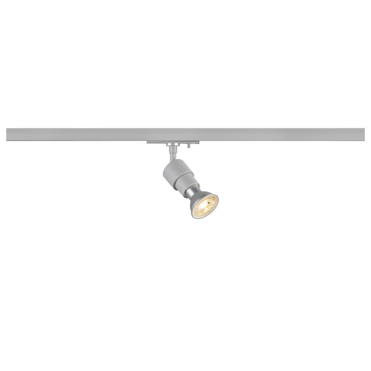 SLV 1008358 PURI 2.0 Basic 1-Phasen Spot ohne Schirm GU10 max. 6W grau