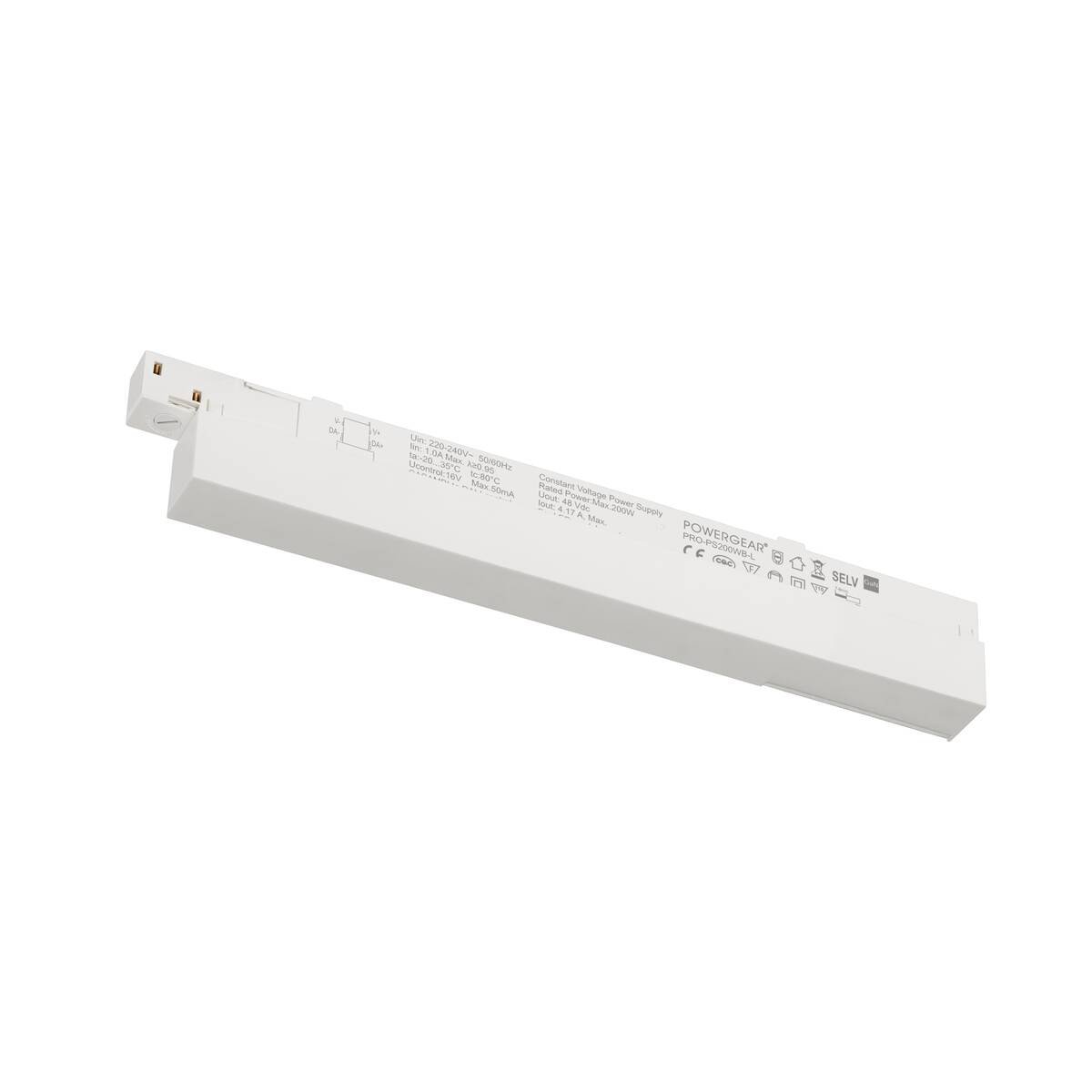 SLV 1008383 48V Track Intrack LED Treiber 48VDC 200W DALI Wireless Casambi wei�