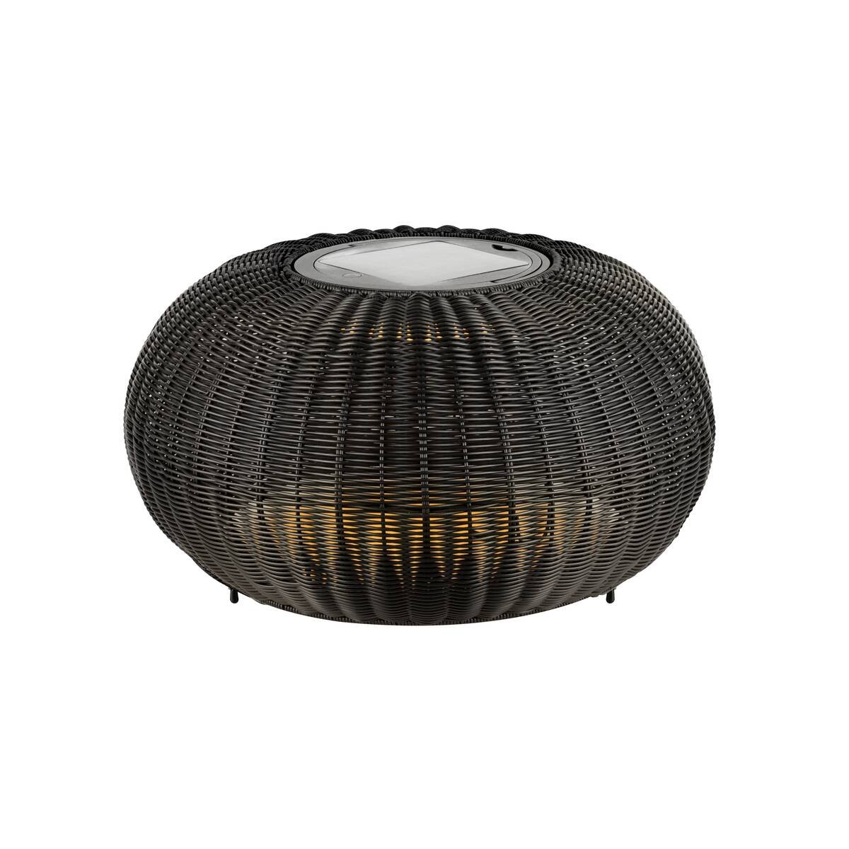 SLV 1008388 ADEGAN Outdoor Stehleuchte Solar 28cm 2200K Schwarz IP65