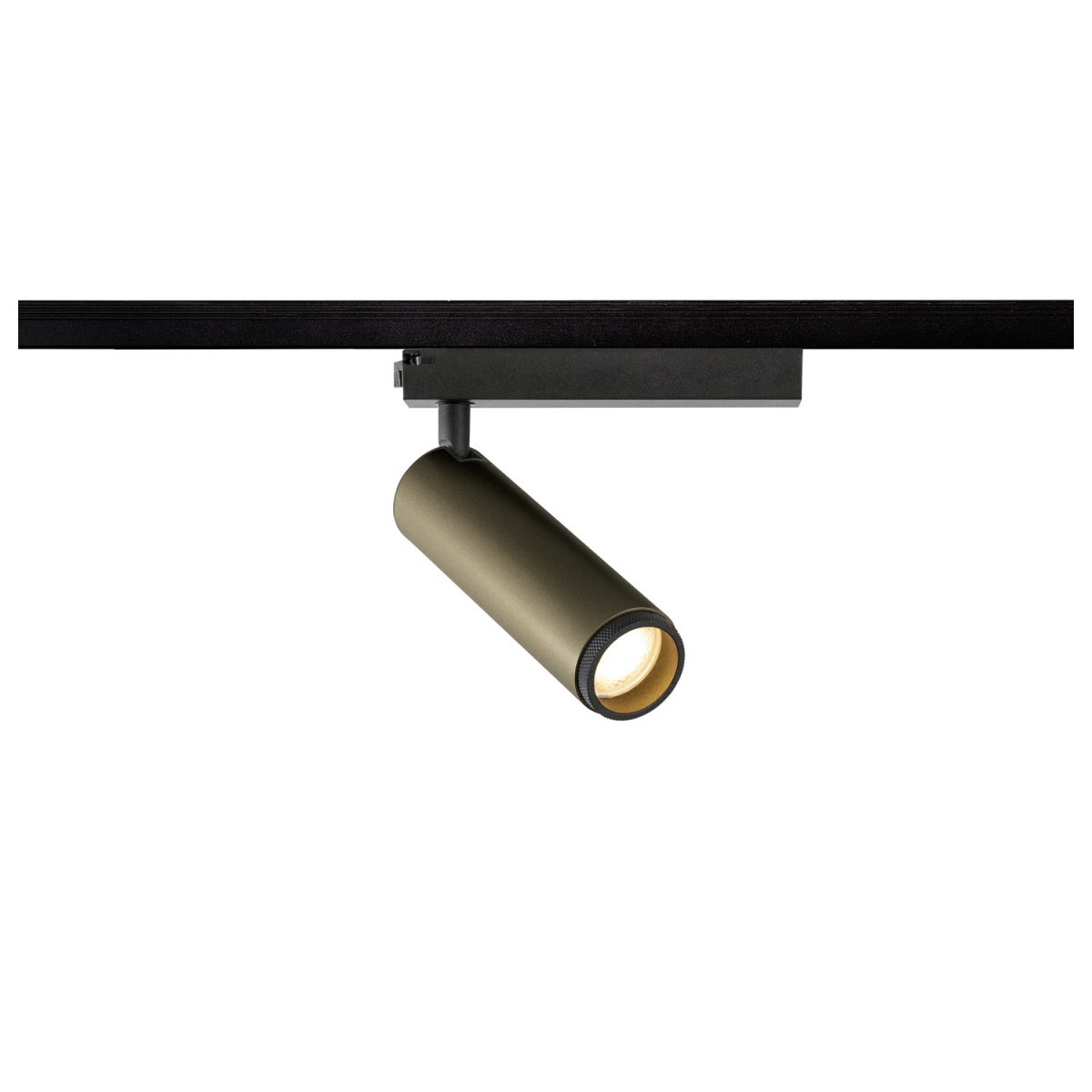 SLV 1008428 GRIP! M 1-Phasen Spot zylindrisch 3000K 20W PHASE 42� bronze schwarz
