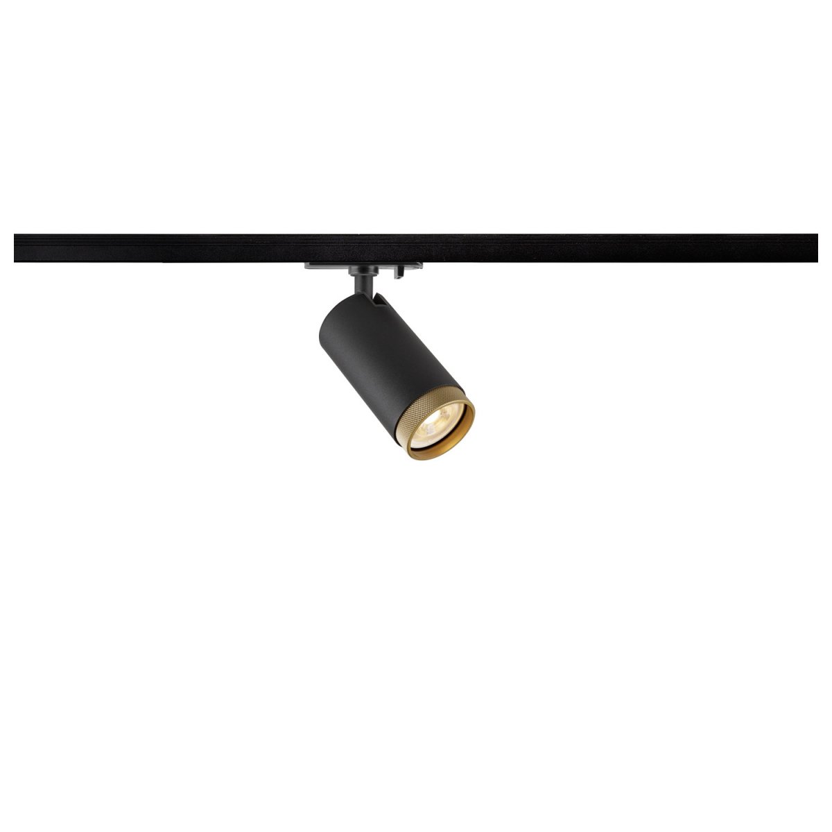 SLV 1008449 GRIP! L 1-Phasen Spot zylindrisch GU10 max. 6W schwarz gold