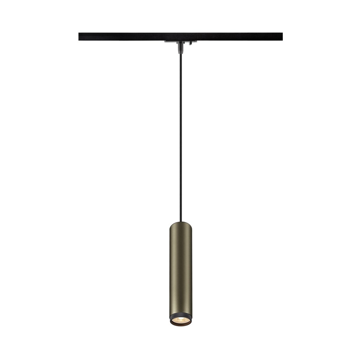 SLV 1008472 GRIP! L 1-Phasen Pendelleuchte GU10 max. 6W bronze schwarz