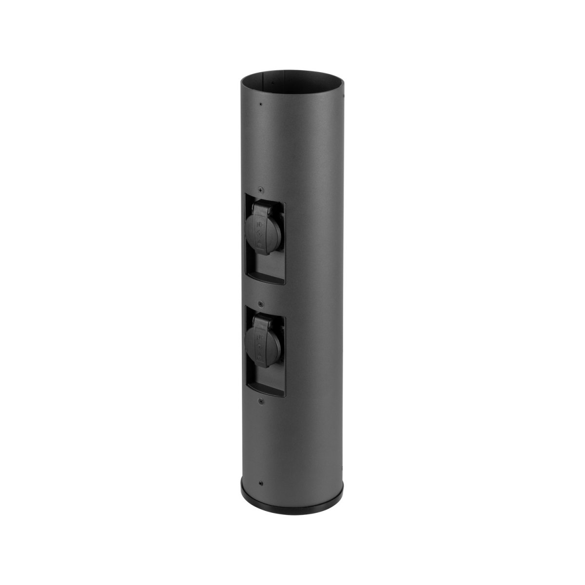 SLV 1008474 M-POL 60 Pole Poller zwei Steckdosen anthrazit 53cm