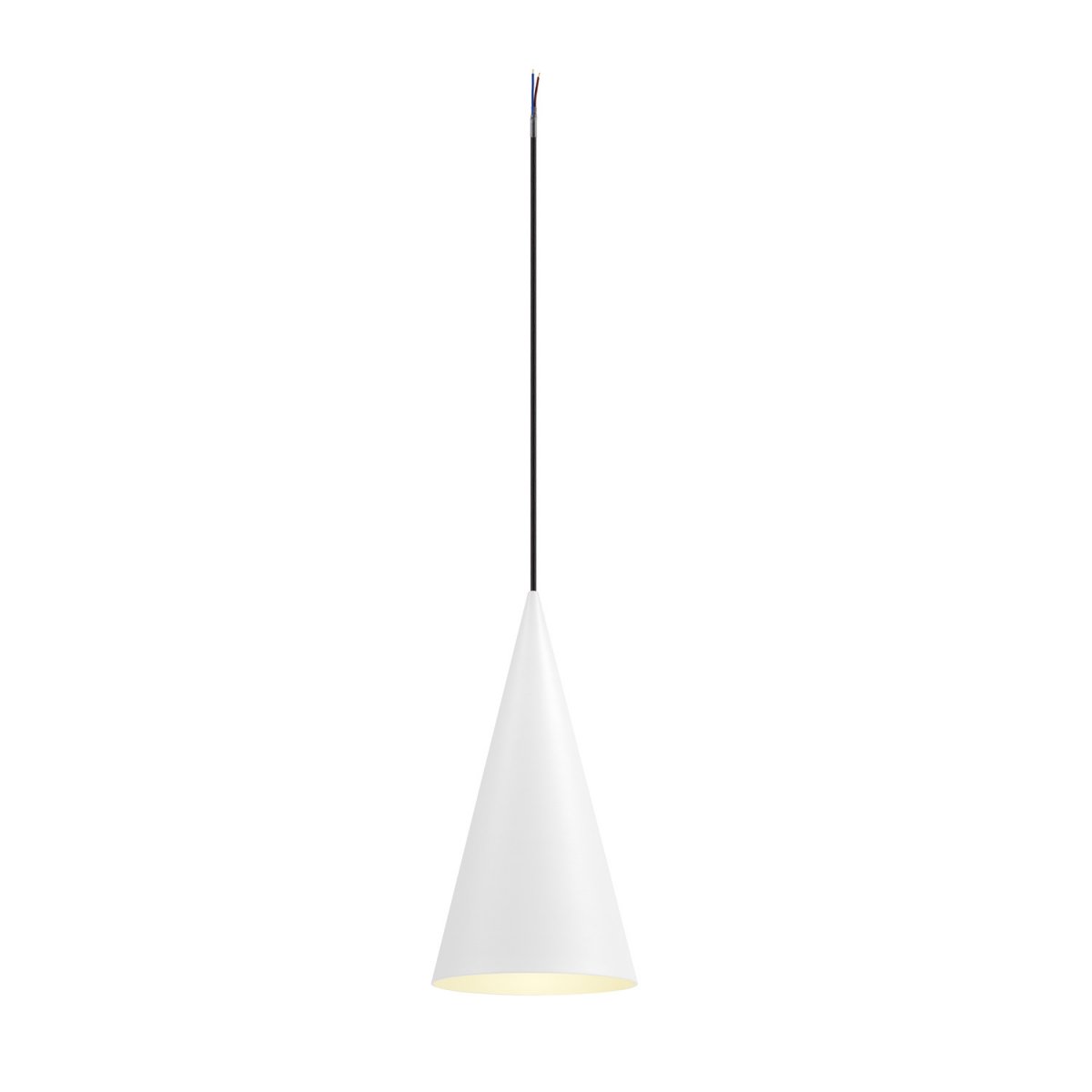 SLV 1008501 MAGICO 20 Pendelleuchte E27 Pendell�nge 180cm max. 10W matt wei�