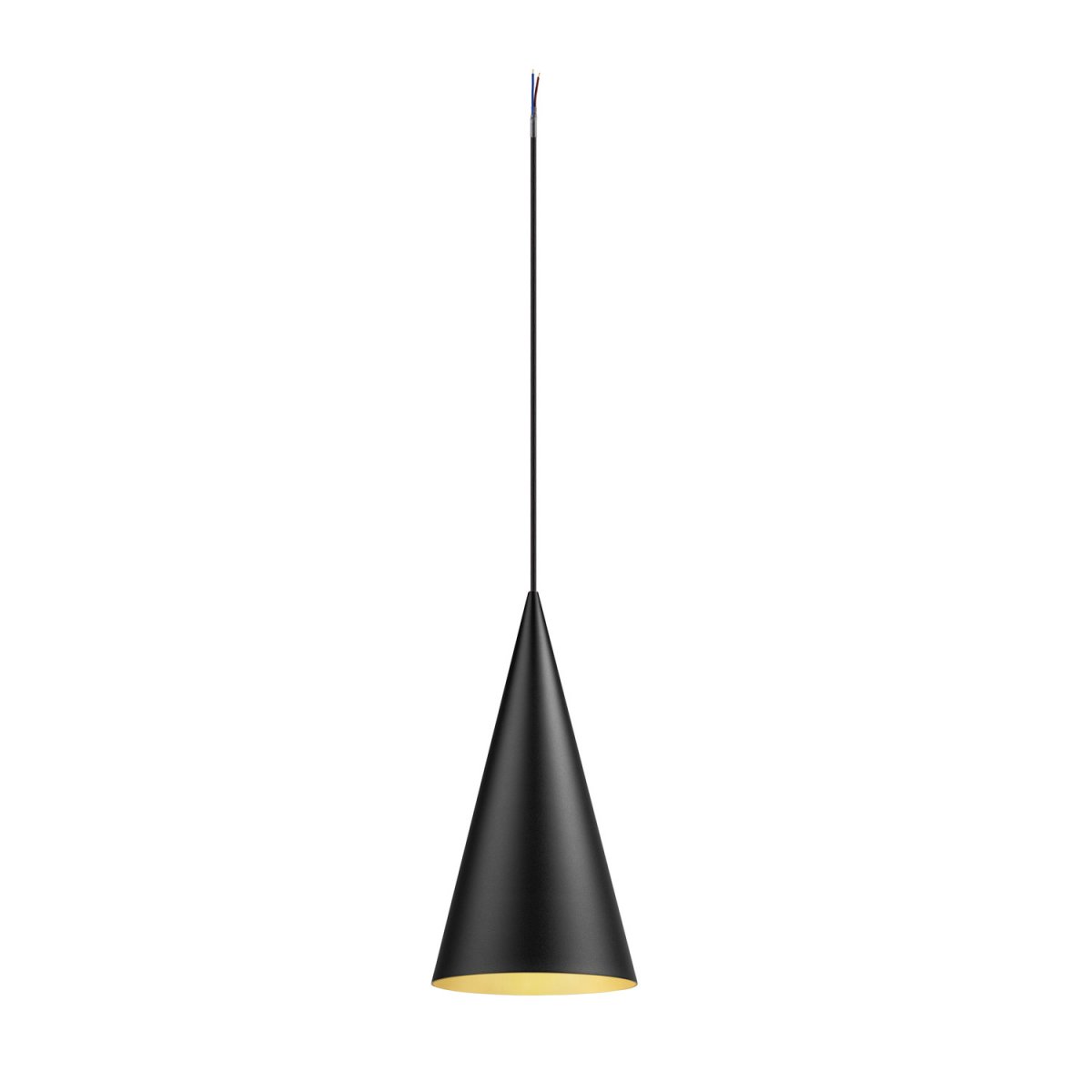 SLV 1008502 MAGICO 20 Pendelleuchte E27 Pendell�nge 180cm max. 10W schwarz gold