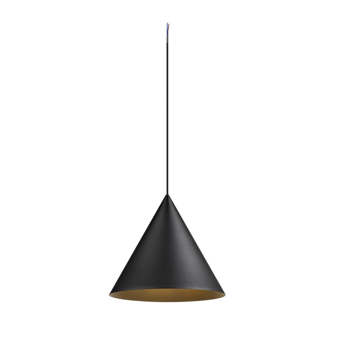 SLV 1008503 MAGICO 38 Pendelleuchte E27 Pendell�nge 180cm max. 10W matt schwarz