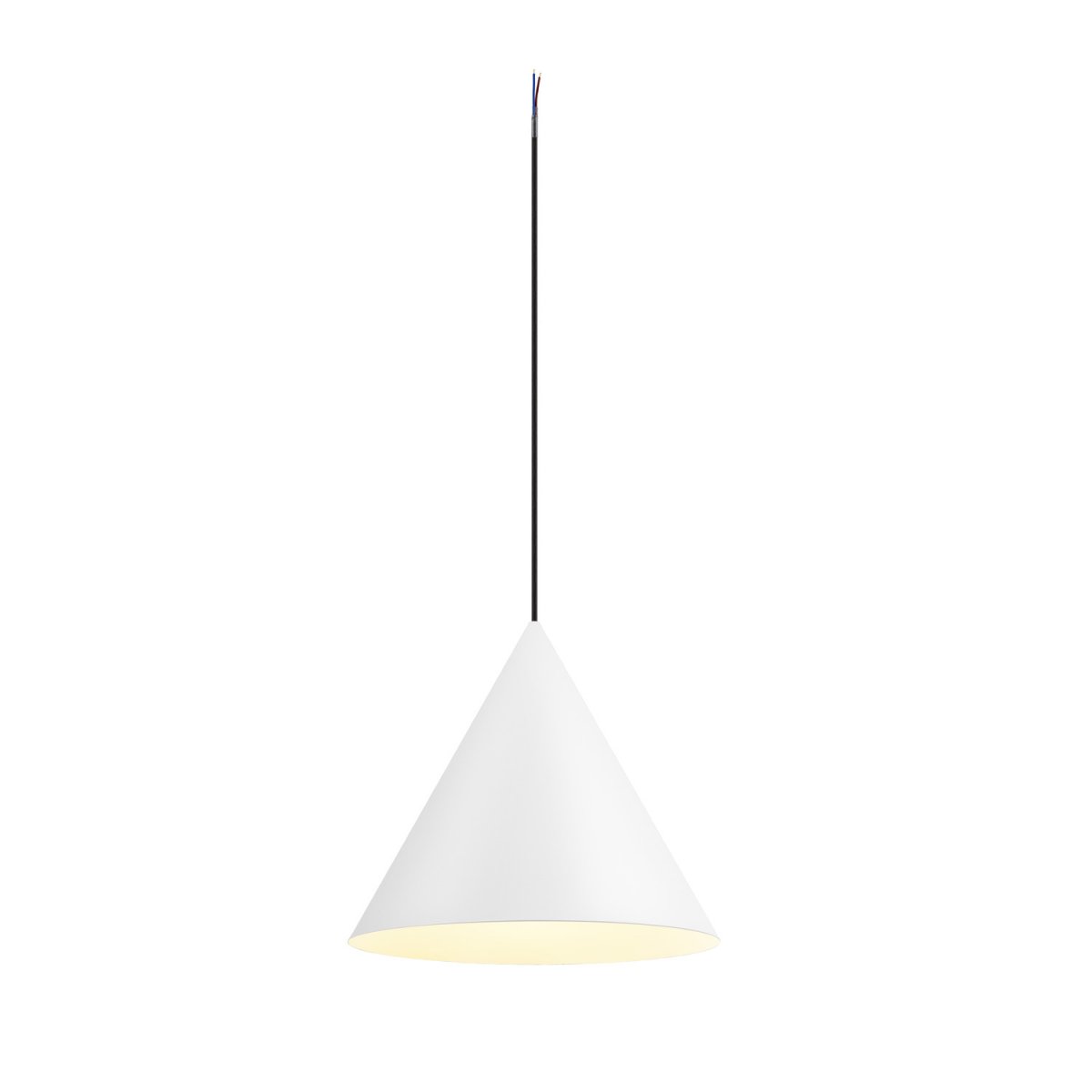 SLV 1008504 MAGICO 38 Pendelleuchte E27 Pendell�nge 180cm max. 10W matt wei�