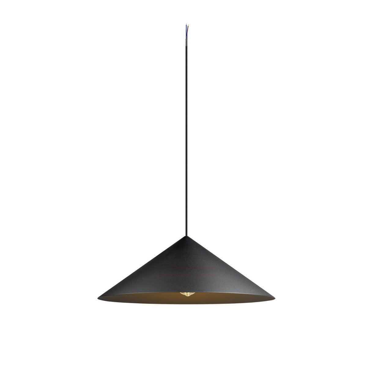 SLV 1008507 MAGICO 55 Pendelleuchte E27 Pendell�nge 180cm max. 10W matt schwarz
