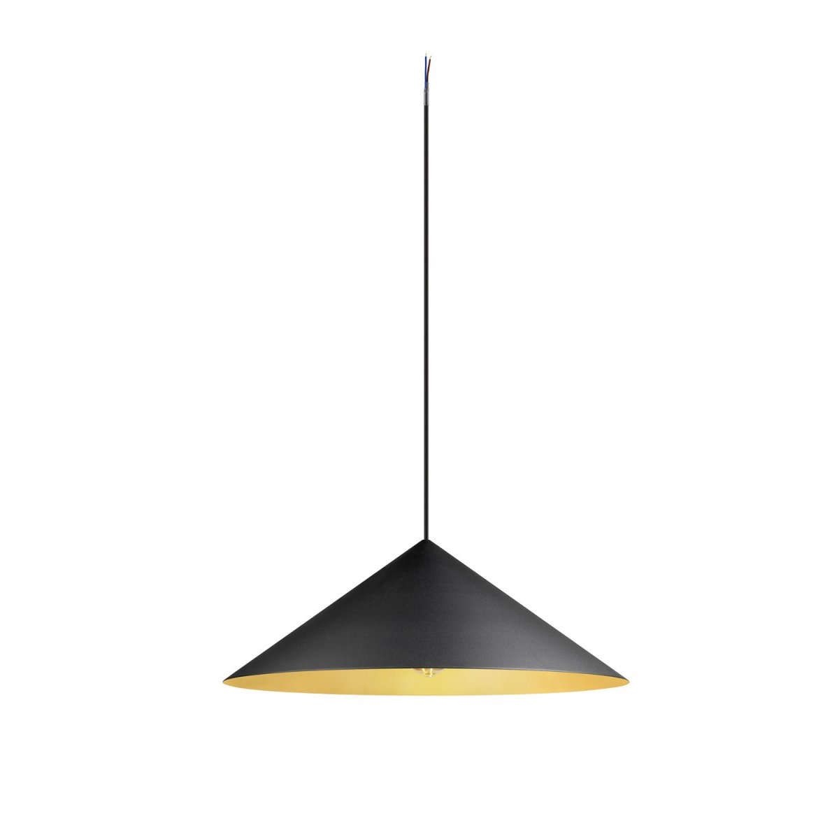 SLV 1008508 MAGICO 55 Pendelleuchte E27 Pendell�nge 180cm max. 10W schwarz gold