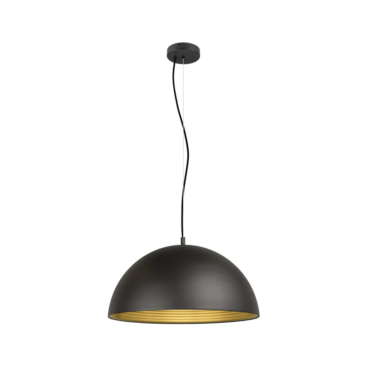 SLV 1008537 FORCHINI M 50 Pendelleuchte schwarz gold E27