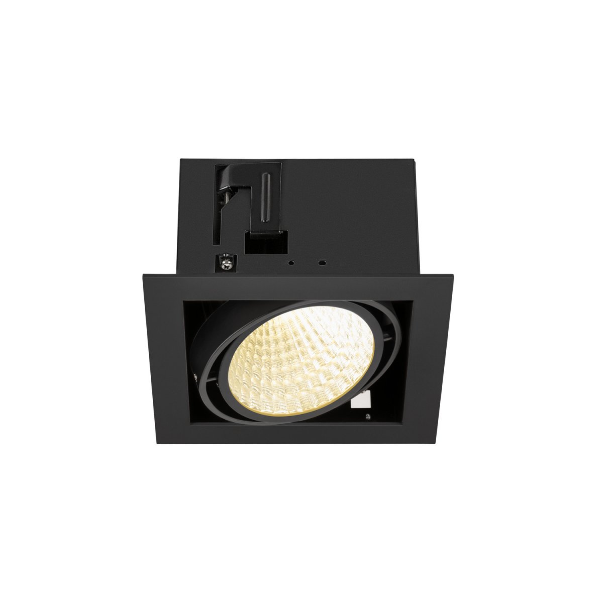 SLV 1008568 KADUX Deckeneinbauleuchte single 3000K DALI 2 Touch 30� schwarz