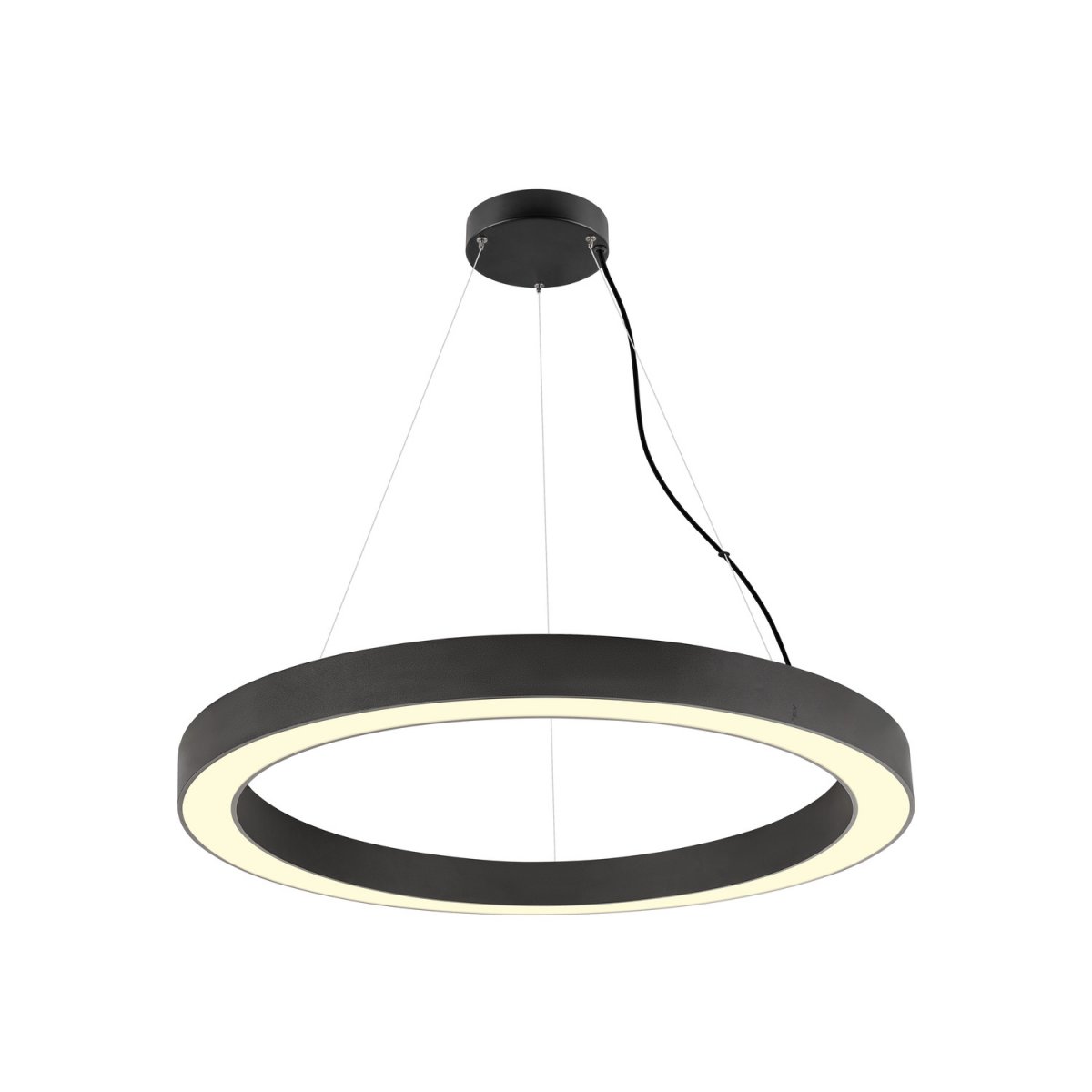 SLV 1008593 MEDO� RING 90 H�ngelampe 3000/4000K 110� DALI Touch schwarz