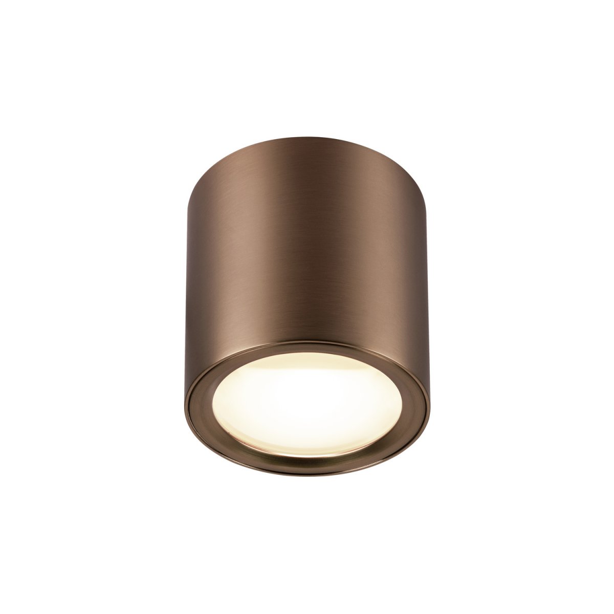 SLV 1008620 OCULUS Deckenaufbauleuchte rund 2000-3000K 11W Dim-to-Warm dunkel kupfer