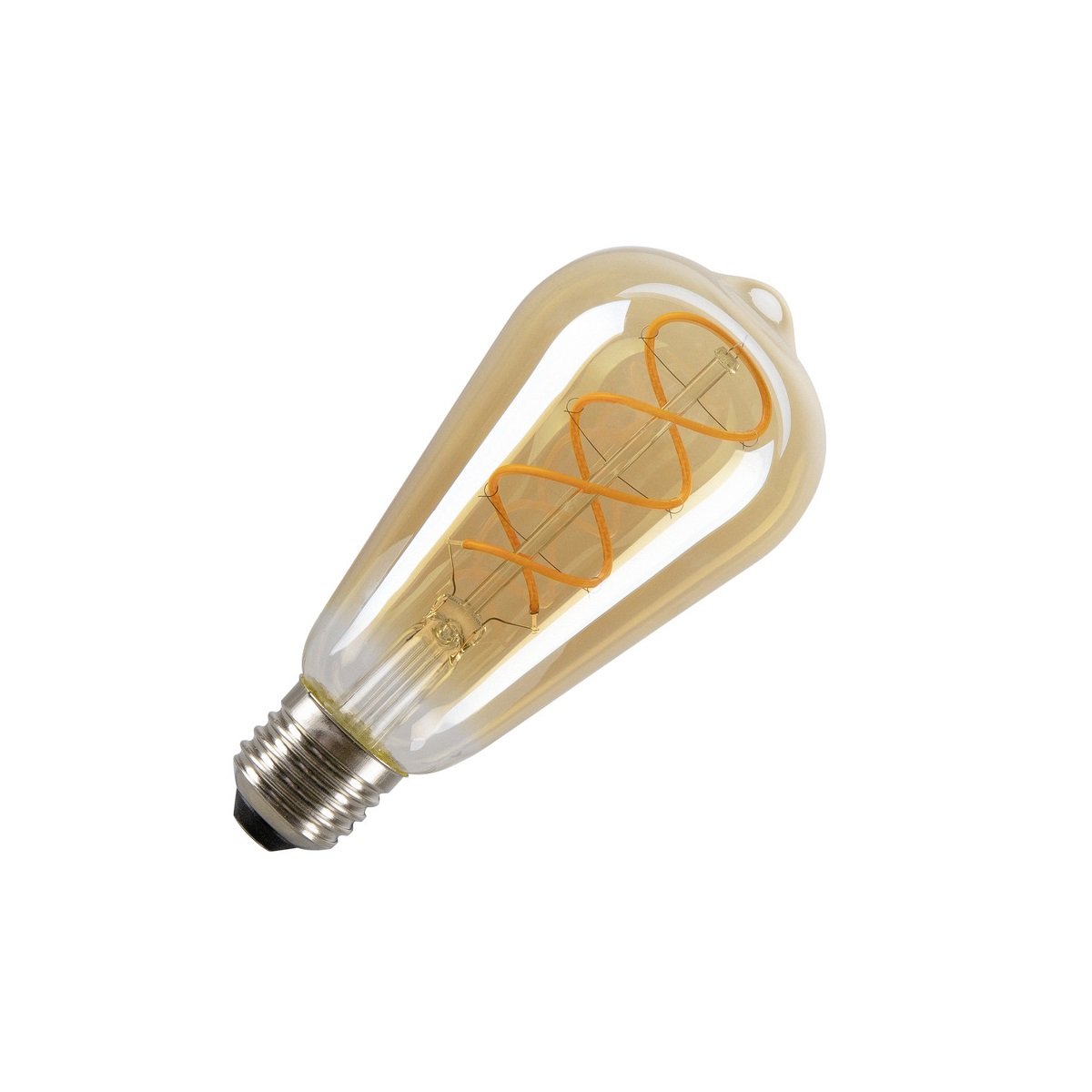 SLV 1008646 LED ST64 Lichtquelle gold E27 4W 2000K