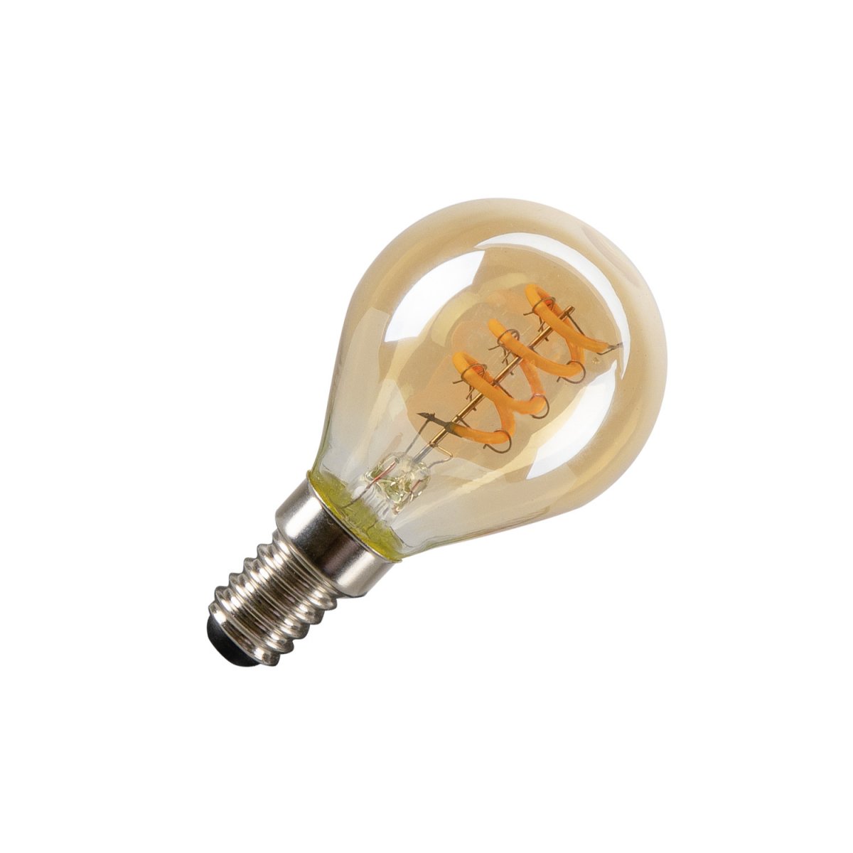 SLV 1008649 LED G45 Lichtquelle gold E14 PHASE 2W 1800K