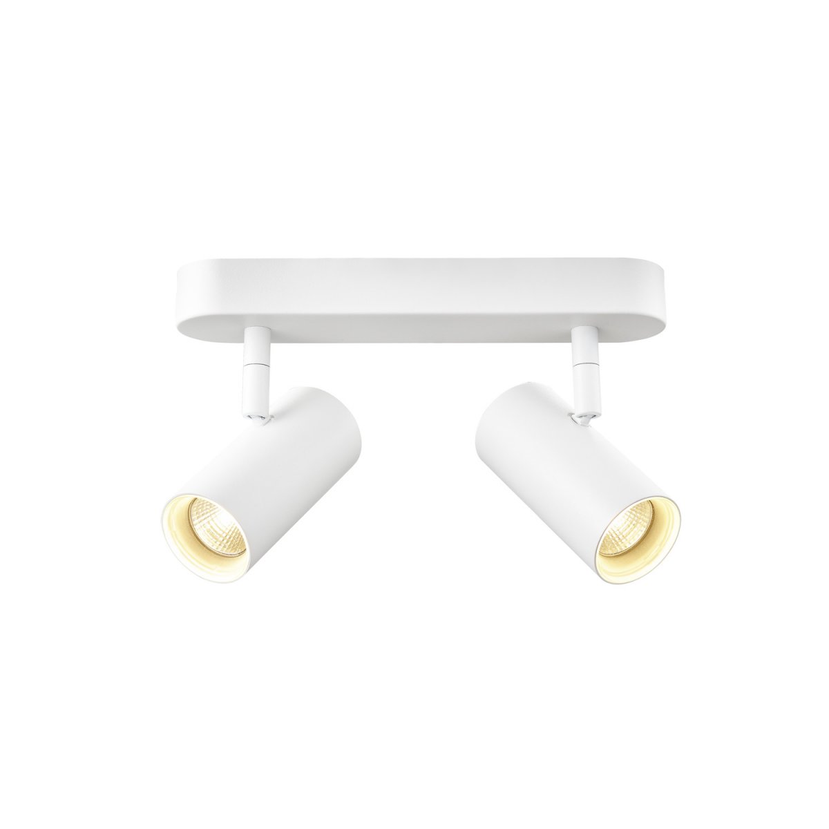 SLV 1008716 NOBLO� Wandlampe oder Deckenlampe double rund 2700K PHASE 32� wei�
