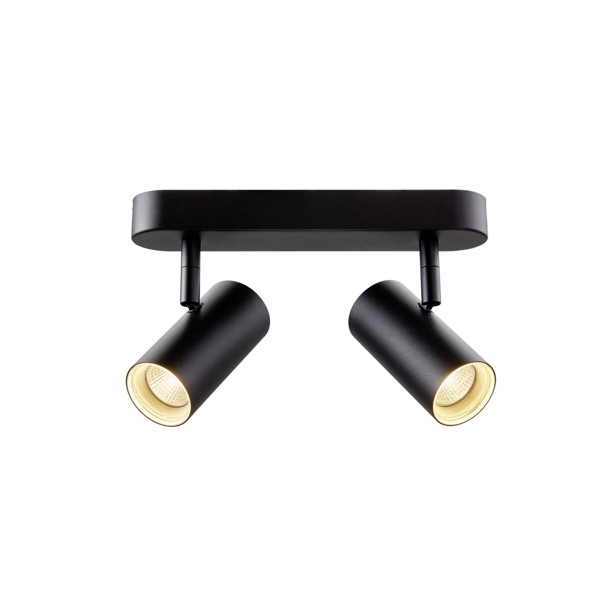 SLV 1008719 NOBLO� Wandlampe oder Deckenlampe double rund 2700K PHASE 32� schwarz