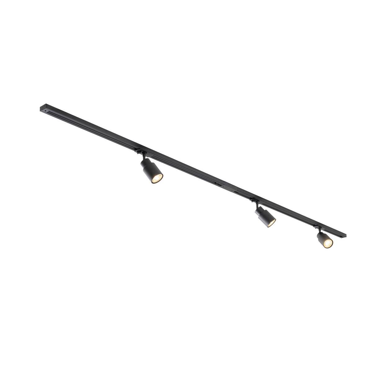 SLV 1008903 PURI 2.0 Triple Track Set 1-Phasen QPAR51 schwarz