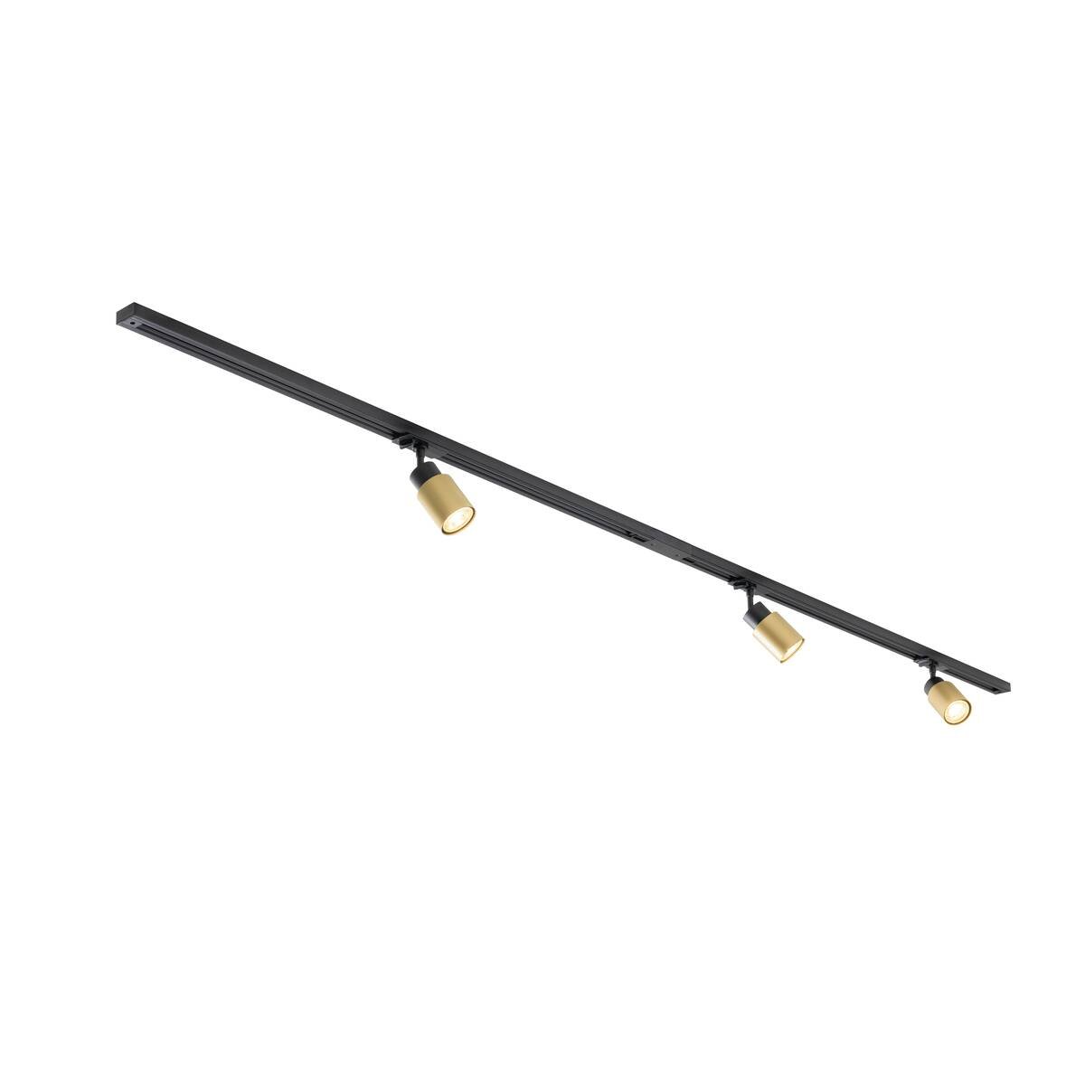 SLV 1008904 PURI 2.0 Triple Track Set 1-Phasen QPAR51 gold schwarz