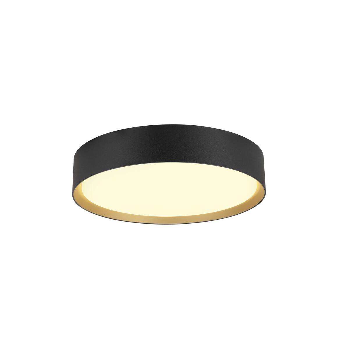 SLV 1008920 DECONA 30 Deckenaufbauleuchte 3000-4000K PHASE schwarz gold IP44